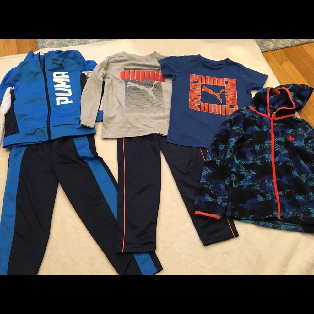 Boys Puma outfit/jacket lot